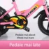 Pedale late cu design anti-alunecare pentru pedalat placut si o viteza mai mare