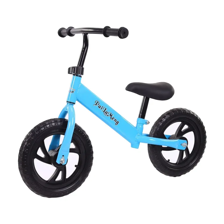 Bicicleta de echilibru pentru incepatori, Bicicleta fara pedale pentru copii intre 2 si 5 ani, Albastra